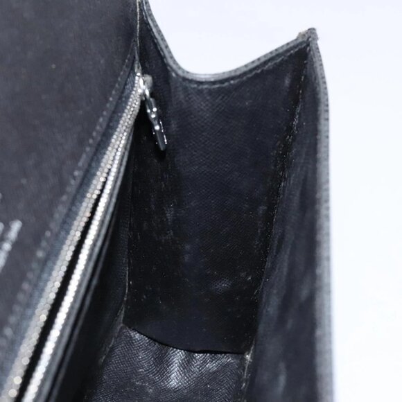 LOUIS VUITTON Taiga Selenga Clutch Bag Ardoise M30782 LV Auth 124910 - Picture 9 of 16